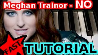 MEGHAN TRAINOR - NO - Piano Tutorial Video (Learn Online Piano Lessons) MEGHAN TRAINOR - NO - Piano Tutorial Video (Learn Online Piano Lessons)
