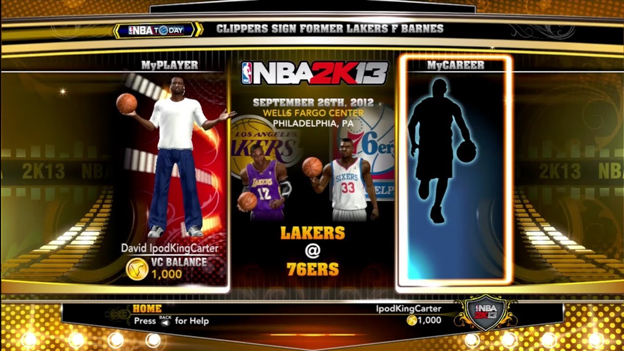 nba 2k13 games