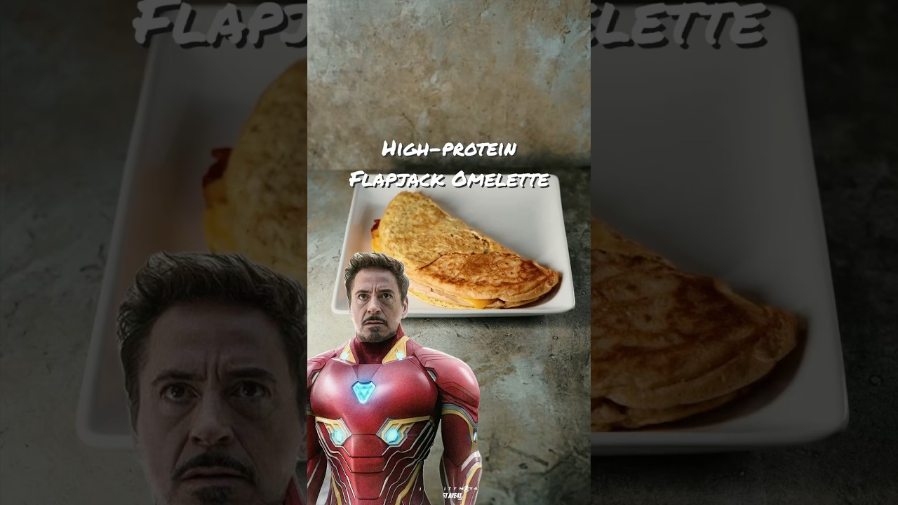 Make a High-Protein Flapjack Omelette with Tony Stark 