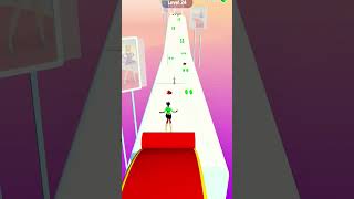 Carpet Roller 💃 3d game Level 24 #carpetroller #games #shortsfeed