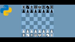 SIMPLE CHESS GAME IN PYTHON WITH SOURCE CODE screenshot 1