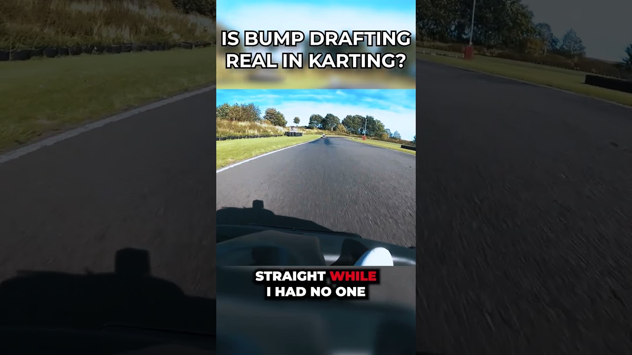 is bump drafting real in karting #racing #karting #whiltonmill #gokarting #kartracing