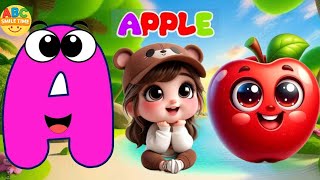A for Apple | ABC phonics song | ABC for toddlers | B for ball | Baby ABC Song | ABCD |#kidssong
