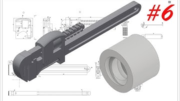Học inventor cơ bản: Vẽ cái kìm kẹp ống bằng inventor - Part 6