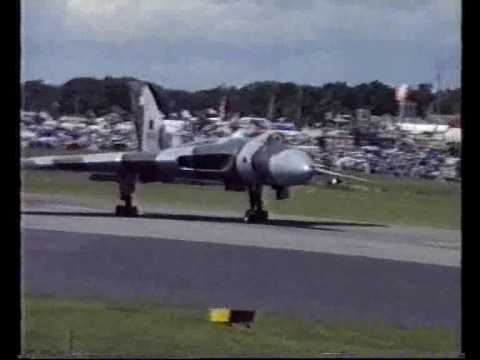 Avro Vulcan XH558 June 22nd 1991 Spectacular Take Off at Woodford Air Show(c)R.Griffith