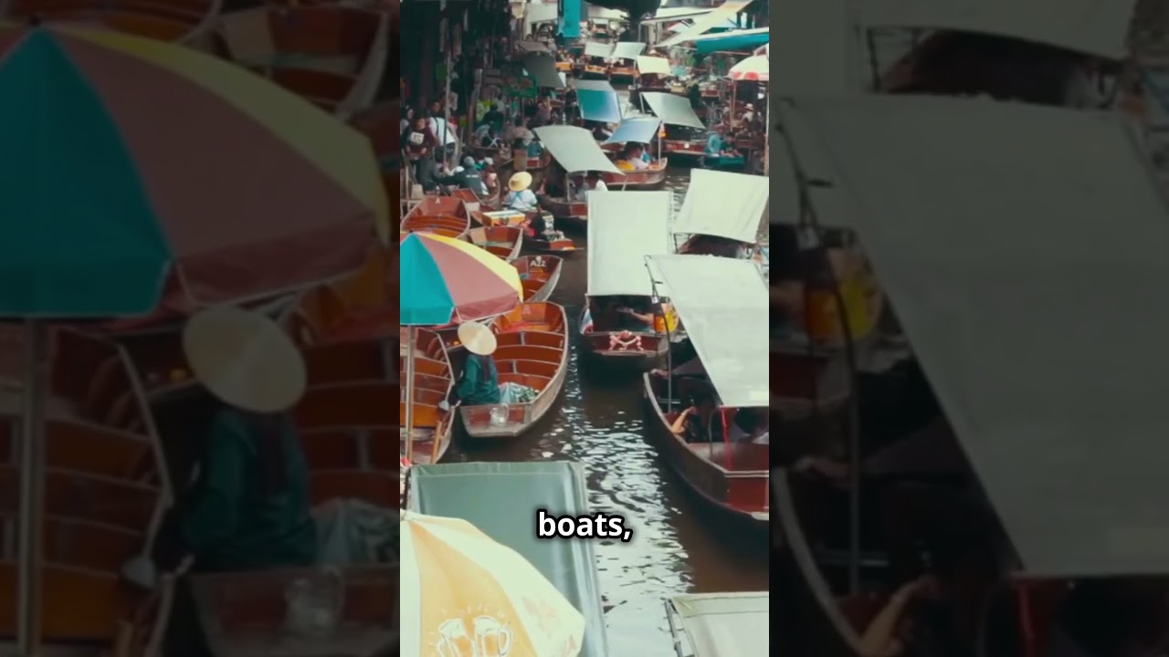 Exploring Thailand's Traditional Boat Market 
