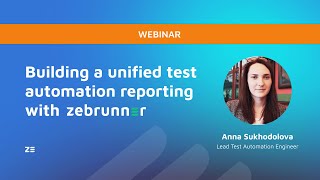 Building a unified test automation reporting with Zebrunner