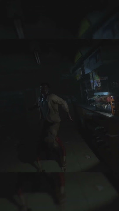 Leon showed up as a no body.  -  resident evil 2 VR