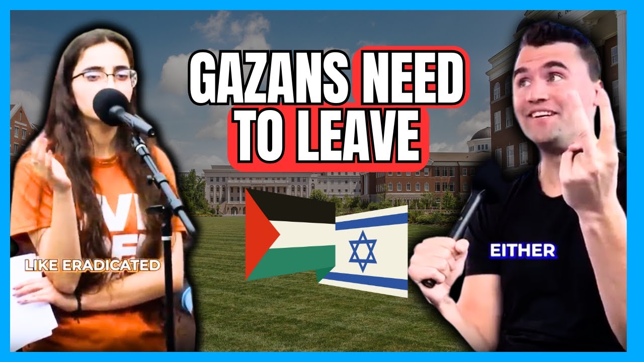 Charlie Kirk SHOCKS Student With Plan For GAZA After Hamas Destroyed