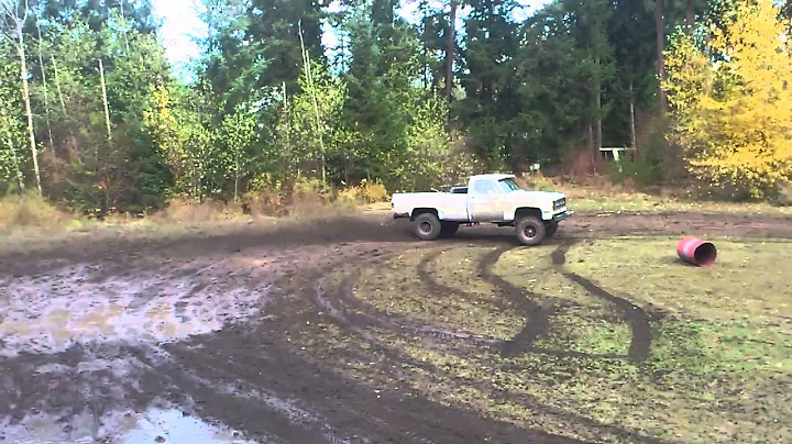 Chevy mud truck 454 field romp