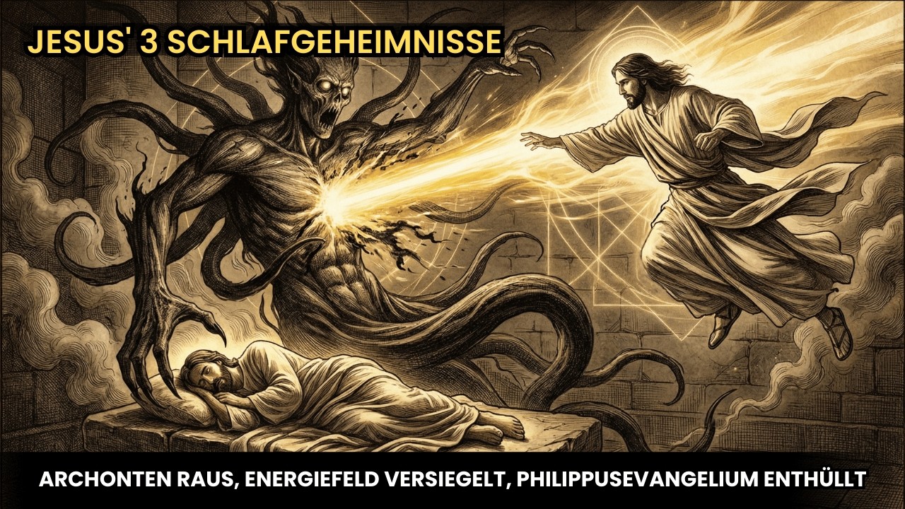 Die verbotene Schlafposition Jesus — 3 Geheimnisse die Archonten fürchten