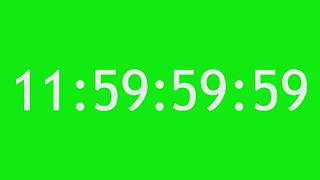 12 Hour Green Screen