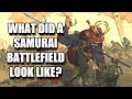 What did a samurai battlefield look like