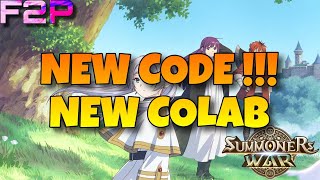 NEW CODE & NEW COLAB !!! SUMMONERS WAR BUT....