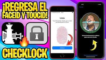 ¡NUNCA ANTES VISTO! 📦 FINALMENTE FUNCIONA EL FACEID Y TOUCHID EN EL JAILBREAK CHECKRA1N (CheckL0ck)