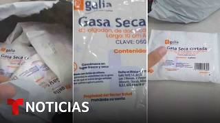 Doctora compra gasas por Mercado Libre y descubre que tienen sellos del IMSS | Noticias Telemundo