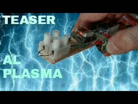 Accendino/taser al plasma  fai da te · 20000 volt 
