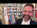 International Booker 2024 Winner Reaction