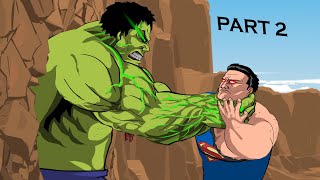 Superman Vs Hulk Animation (Part2) -Taming The Beast II