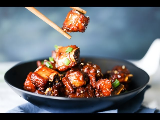 Sweet and Sour Ribs 糖醋排骨 | Elaine Luo