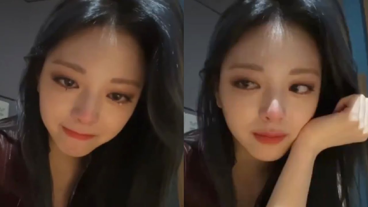 Itzy Yuna Suddenly Burst In Tears On Live Video And Worries Fans Youtube 