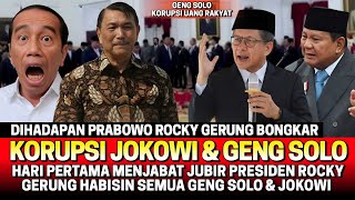 ROCKY GERUNG TAK MAIN-MAIN‼️ HARI PERTAMA MENJABAT JUBIR LANGSUNG SIKAT ABIS GENG SOLO & KRONINYA