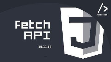 JS workshop - Fetch API - 19 -11 -19