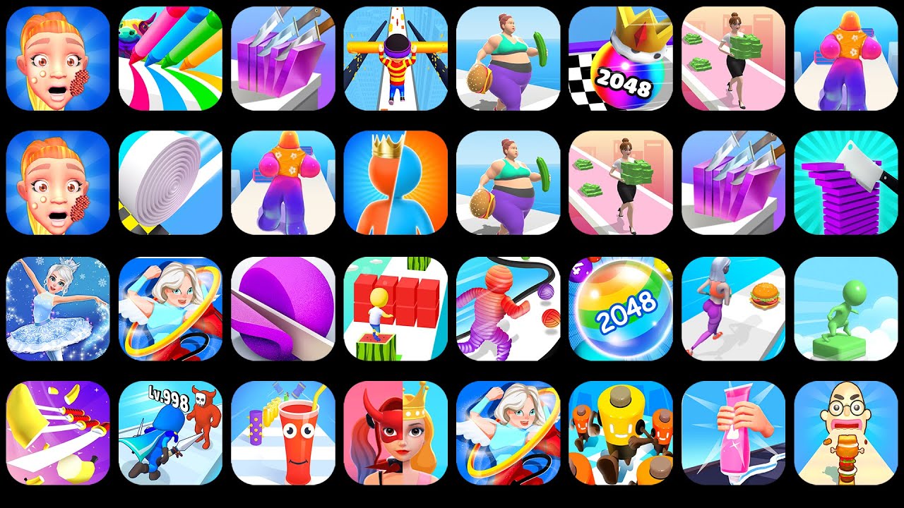 Crumb Ball, Run Healthy, Muscle Rush, Giant Rush ... ALRMan Gaming