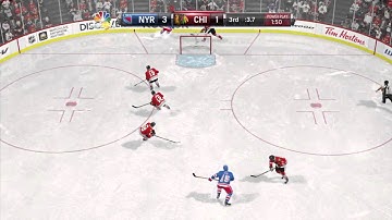 NHL 15 empty net miss ONLINE