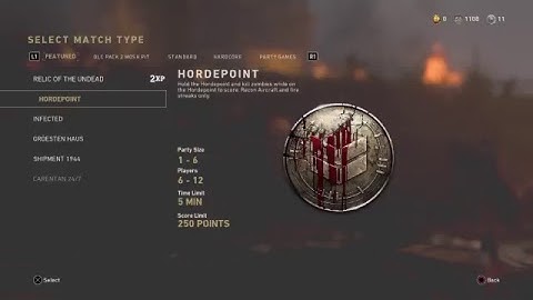 New Match Modes HordePoint & Relic Of The Undead · COD WW2