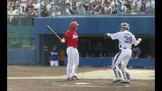 20090523 岩本貴裕 1打席目・左安 4打席目・三振
