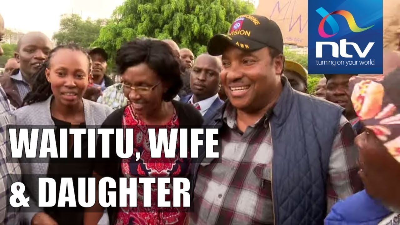 Image result for images of Waititu and daughters