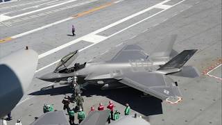 F-35C Aboard USS Abraham Lincoln