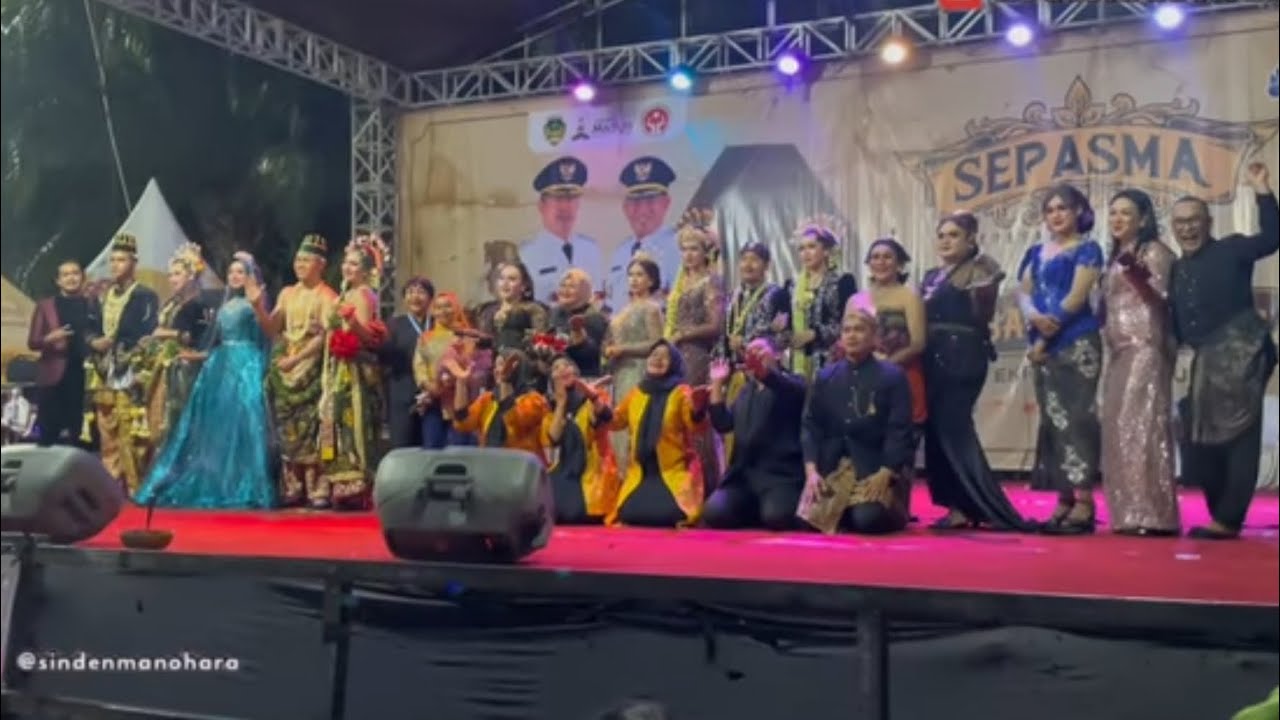 TANGIS PECAH😭 MATURSUWUN KONCO KONCO SAMPUN SUPORT FASION SHOW WEDING SANGGAR RIAS MANOHARA 🥰