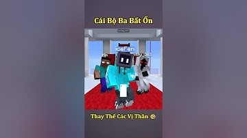 Bộ 3 Bất Ổn Muốn Thay Thế Các Vị Thần Minecraft 🤣 #shorts