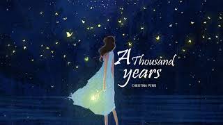 Vietsub | A Thousand Years - Christina Perri | Lyrics Video Resimi