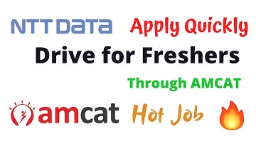 NTT DATA Off Campus Drive Hiring Freshers As Software Engineer |Apply Soon 🔥🔥🔥|