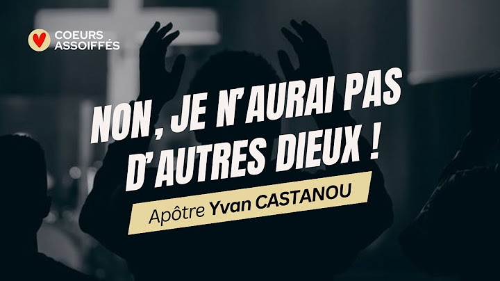 Non, je n'aurai pas d'autres dieux. ❤️‍🔥 - 1h d'adoration prophétique - Apôtre Yvan Castanou