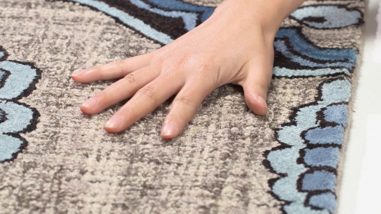 Grey & Blue Allure Rug by Safavieh - ALR310B