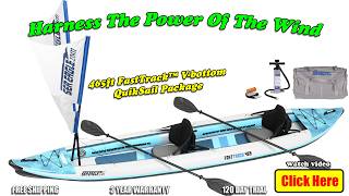 Sea Eagle 465ft FastTrack™ QuikSail Kayak Package - Harness The Power Of The Wind - SeaEagle.com