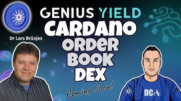 Lars Brünjes on Genius Yield Cardano DEX Launching Soon