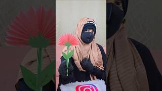 Paper Flower craft idea for kids/ Paper Flower Making at home #ytshorts #craft #support #shorts