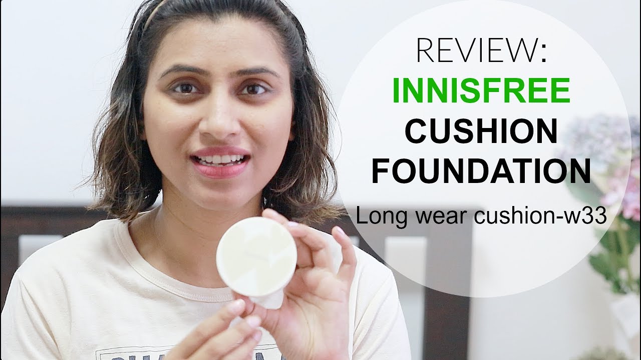 Innisfree cushion foundation long wear foundation I W33 I review