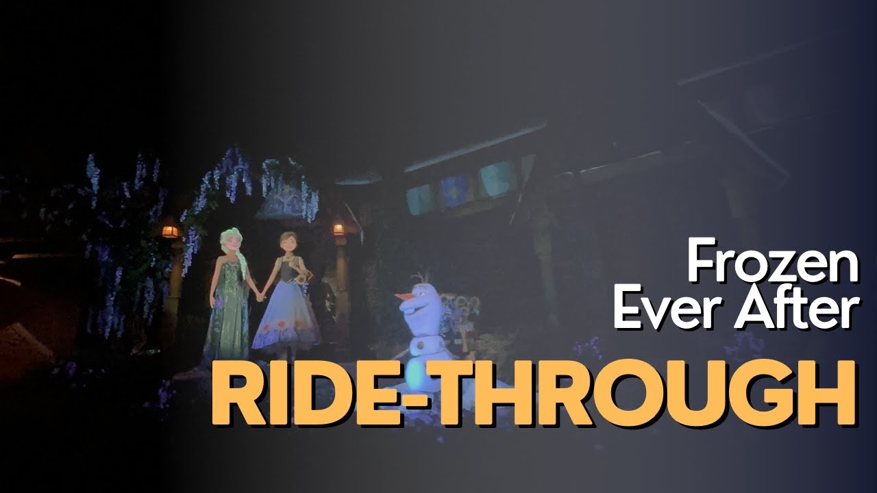Frozen Ever After Ride Through Epcot World Showcase Vlogmas Day 12 YouTube