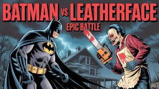 Batman Vs Leatherface Contingency Plan Animated Fight REACTION