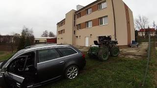 audi vs traktor