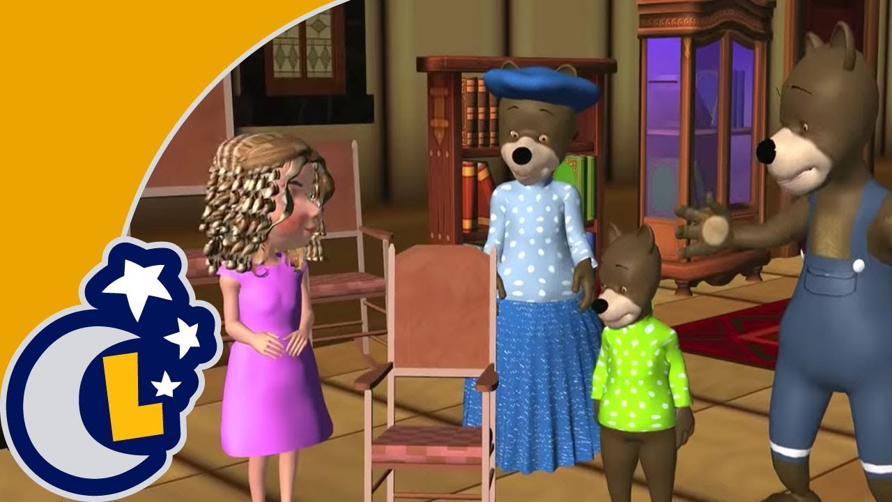 La Canción del Cuento de Ricitos de Oro y Los 3 Osos. Videos Infantiles