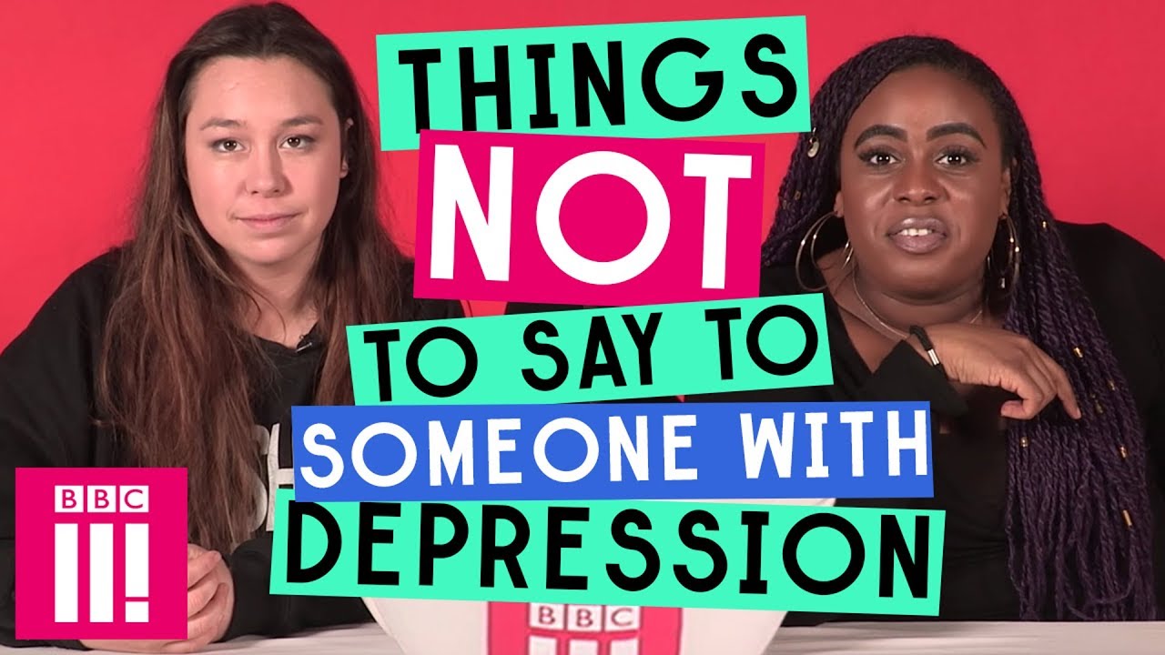 What to say to depressed person