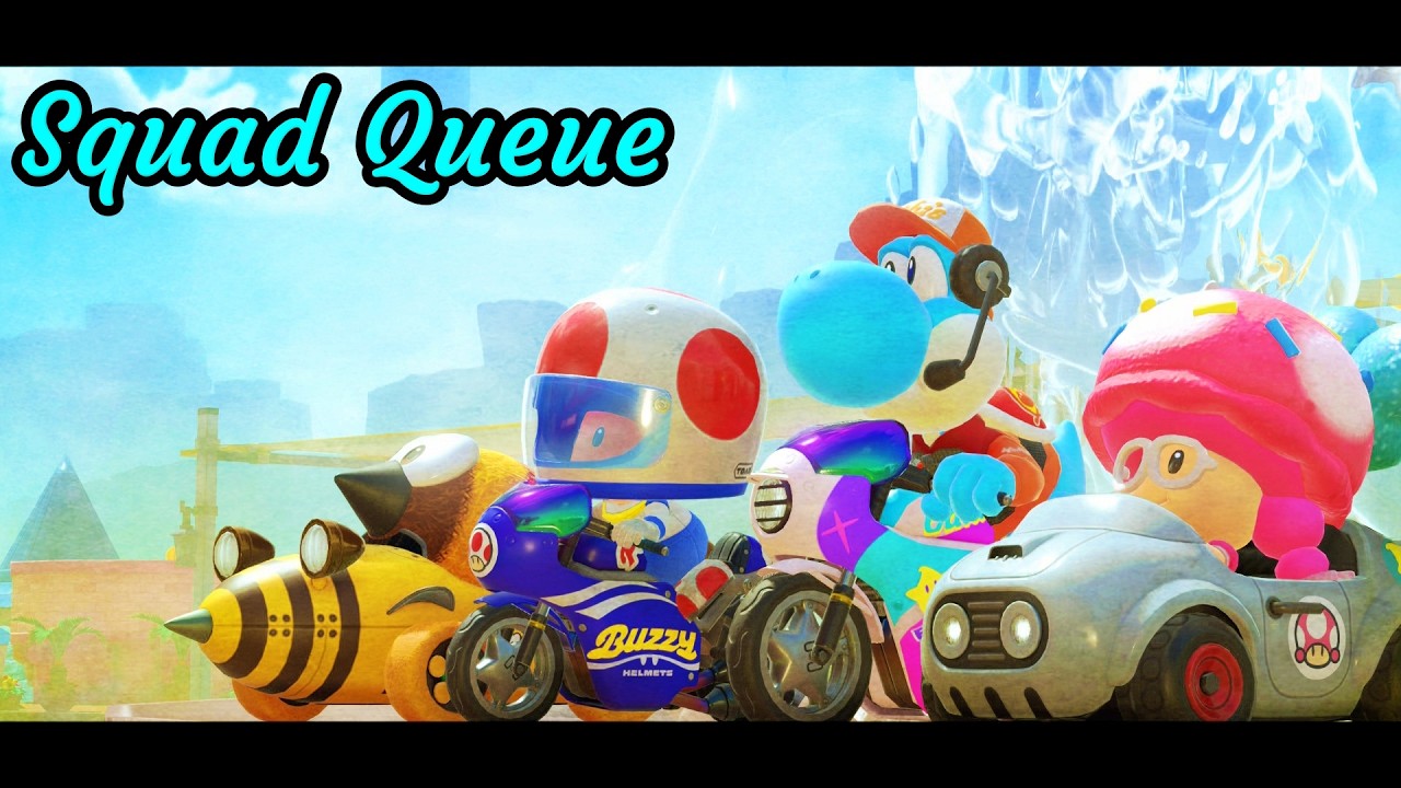 【Mario Kart World】 Squad Queue 3v3 (with デカルト 春きゃべつ)