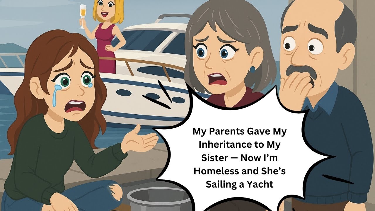 My Parents Gave My Inheritance to My Sister — Now I’m Homeless and She’s Sailing a Yacht